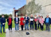 Los miembros de la mesa del Parlamento de Cantabria visitaron Meruelo