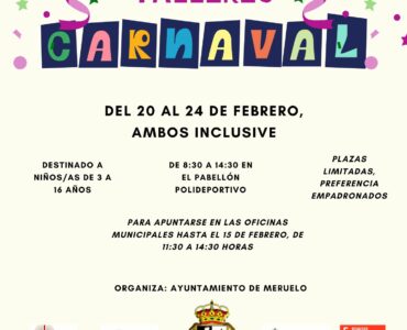 Talleres de Carnaval para los niños/as