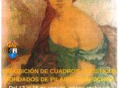 Exposición de cuadros artísticos de Pilar Villán en el salón de usos múltiples