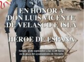 Homenaje a Luis Vicente de Velasco e Isla