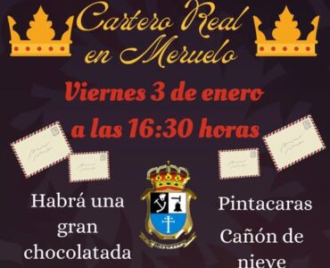 El Cartero Real visitará Meruelo el viernes 3 de enero