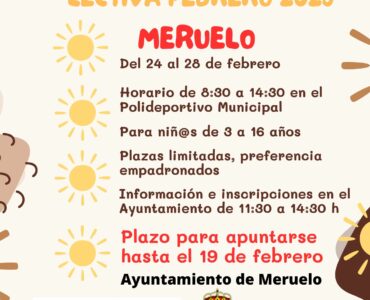 Talleres para niños para la semana no lectiva de febrero