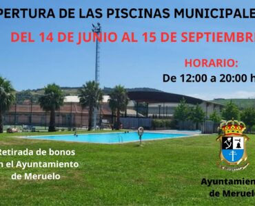 Apertura de las piscinas municipales