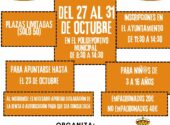 Talleres para niñ@s para la semana no lectiva de octubre