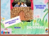 Teatro de títeres este miércoles en el Centro Cívico Municipal