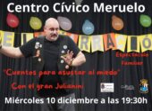Julianini y sus 'Cuentos para asustar al miedo' este miércoles en el Centro Cívico