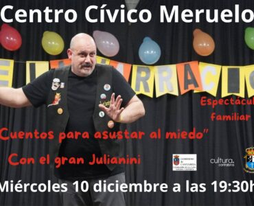 Julianini y sus 'Cuentos para asustar al miedo' este miércoles en el Centro Cívico