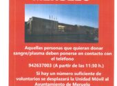 Donaciones de sangre en Meruelo
