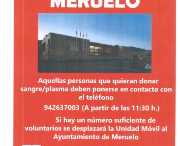 Donaciones de sangre en Meruelo