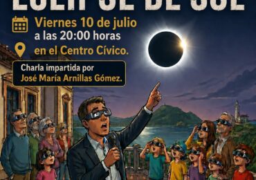 Charla informativa sobre el próximo eclipse de sol.