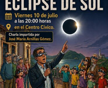 Charla informativa sobre el próximo eclipse de sol.