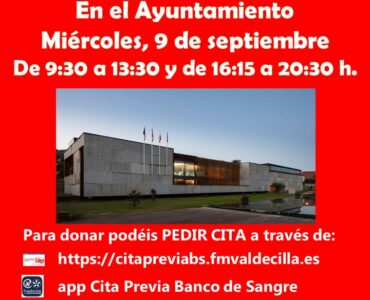 Meruelo acogerá una nueva jornada de donación de sangre.